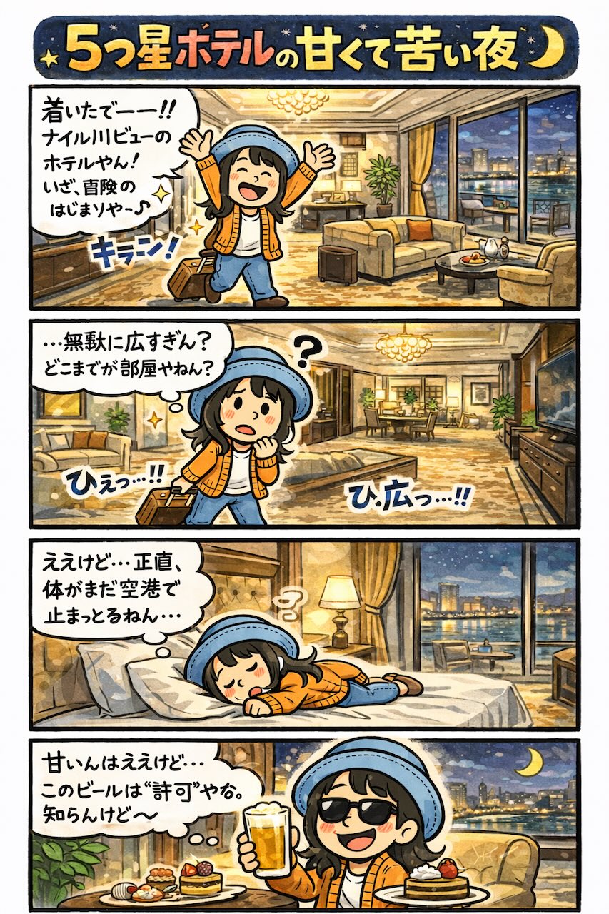 5つ星ホテルの甘くて苦い夜 漫画
