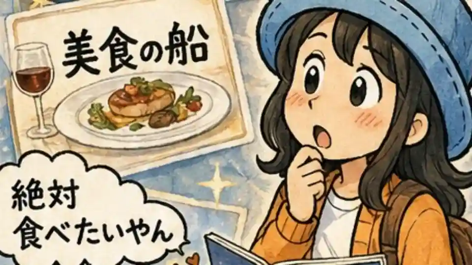 オーシャニアの「美食の船」に惹かれるAppyの漫画アイキャッチ